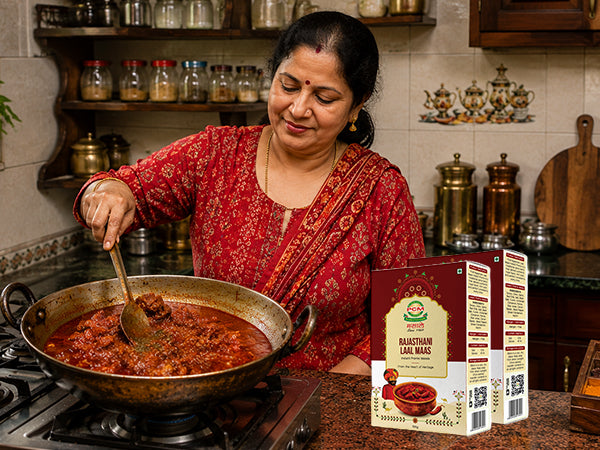PCM Masale, Rajasthani Laal Maas, Instant Premix Masala