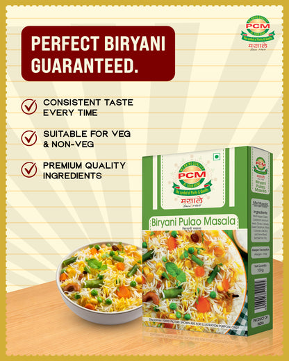 PCM Masale Biryani Pulao Masala 100g