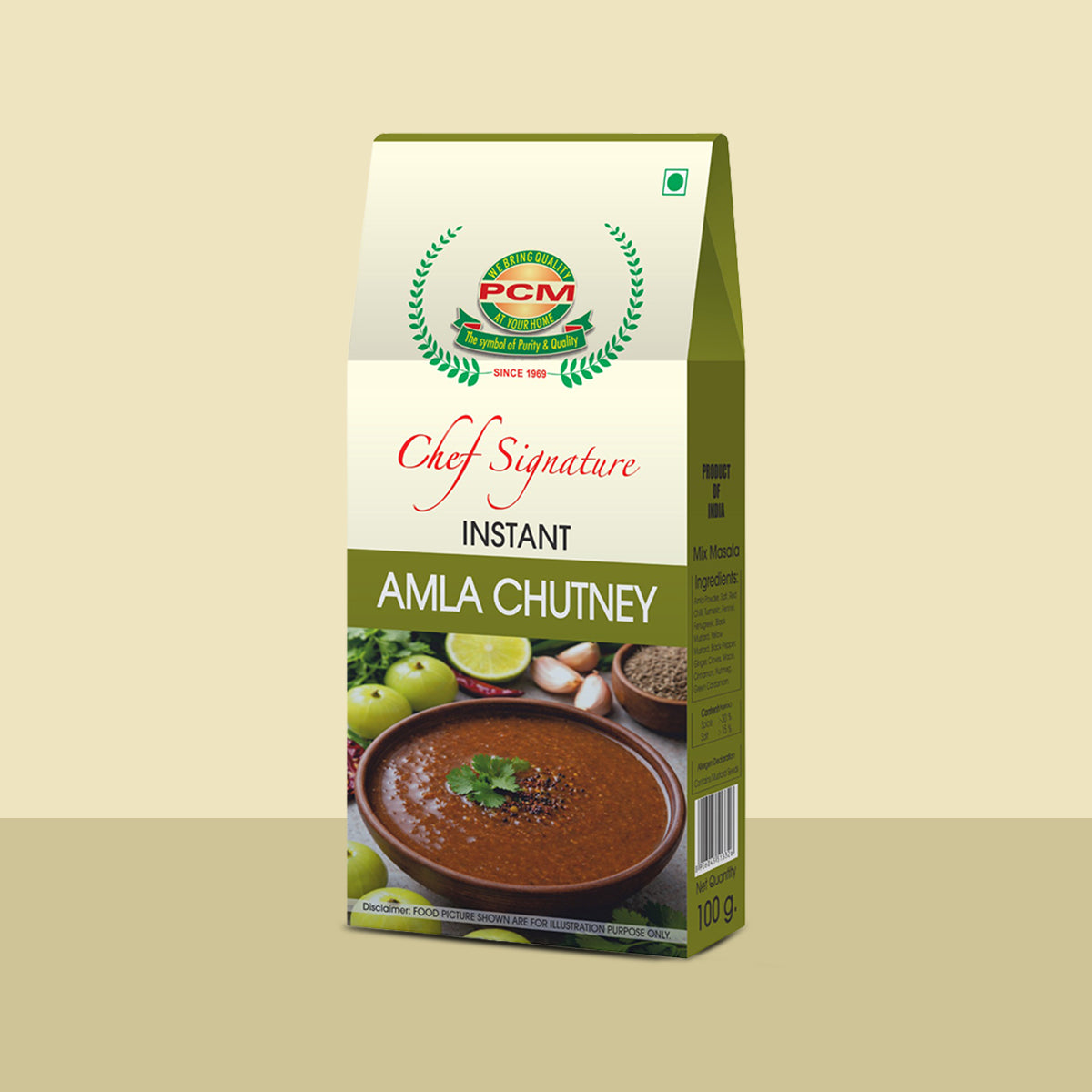 PCM Masale Amla Chutney Powder, Instant Chutney Mix