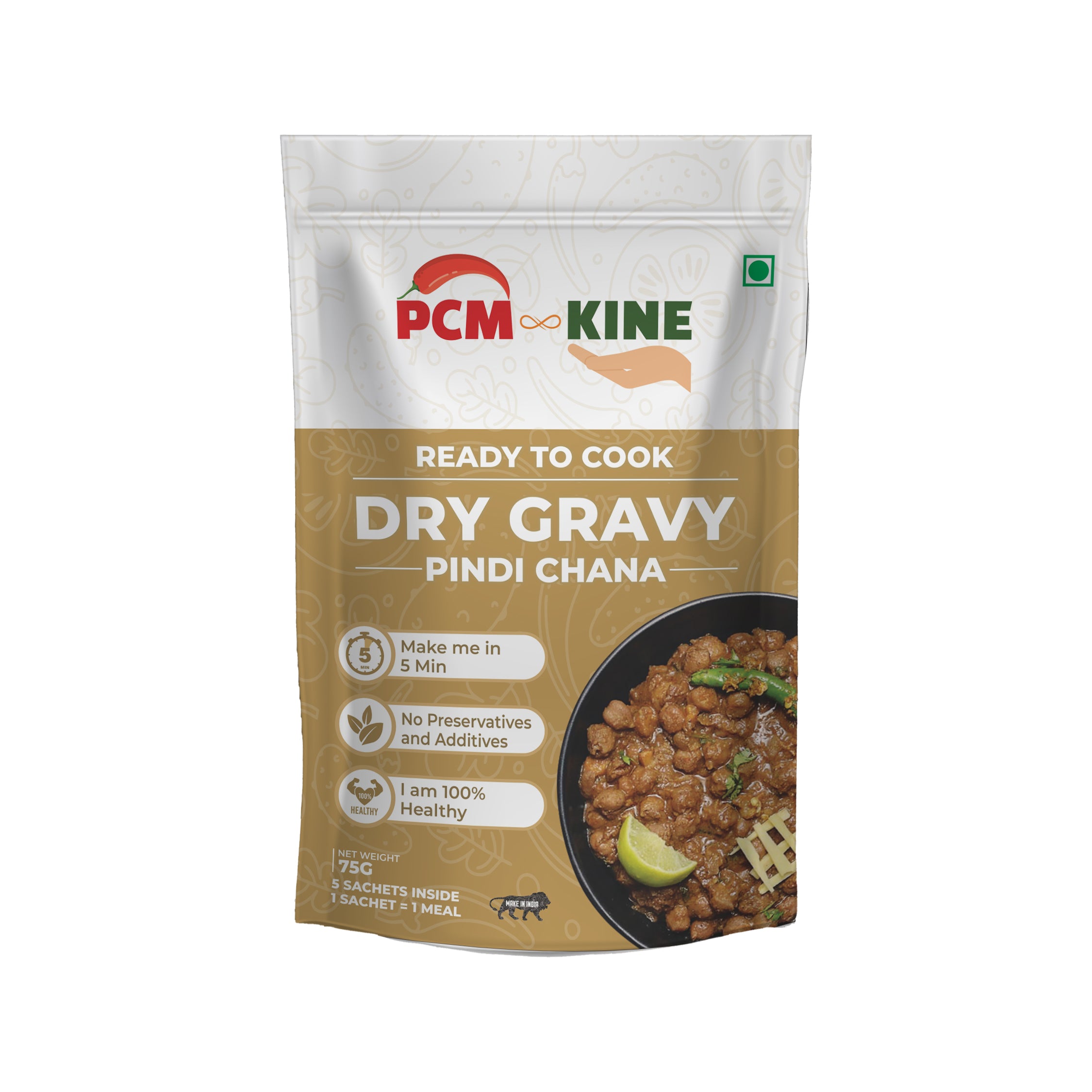 PCM KINE Pindi Chana Dry Gravy Mix