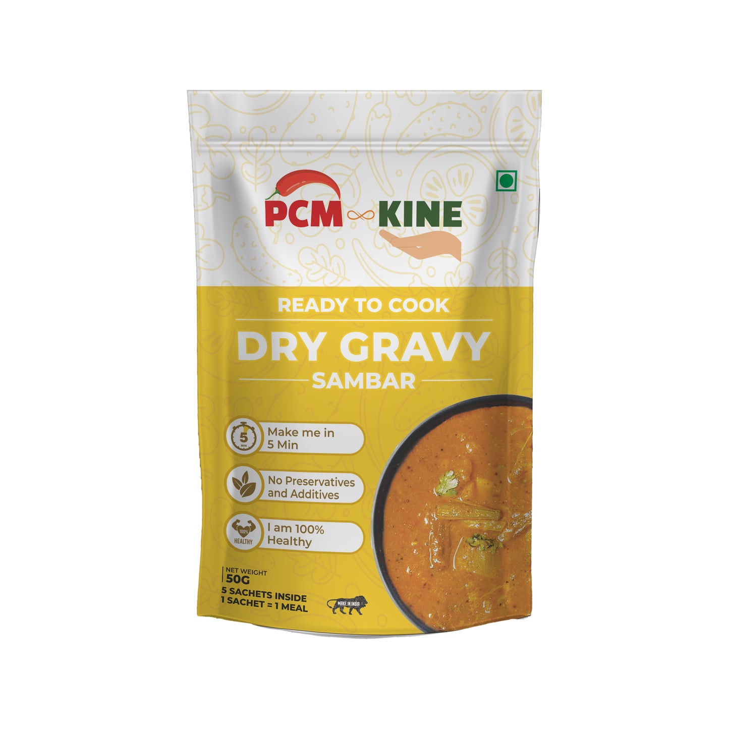PCM KINE Sambar Dry Gravy Mix