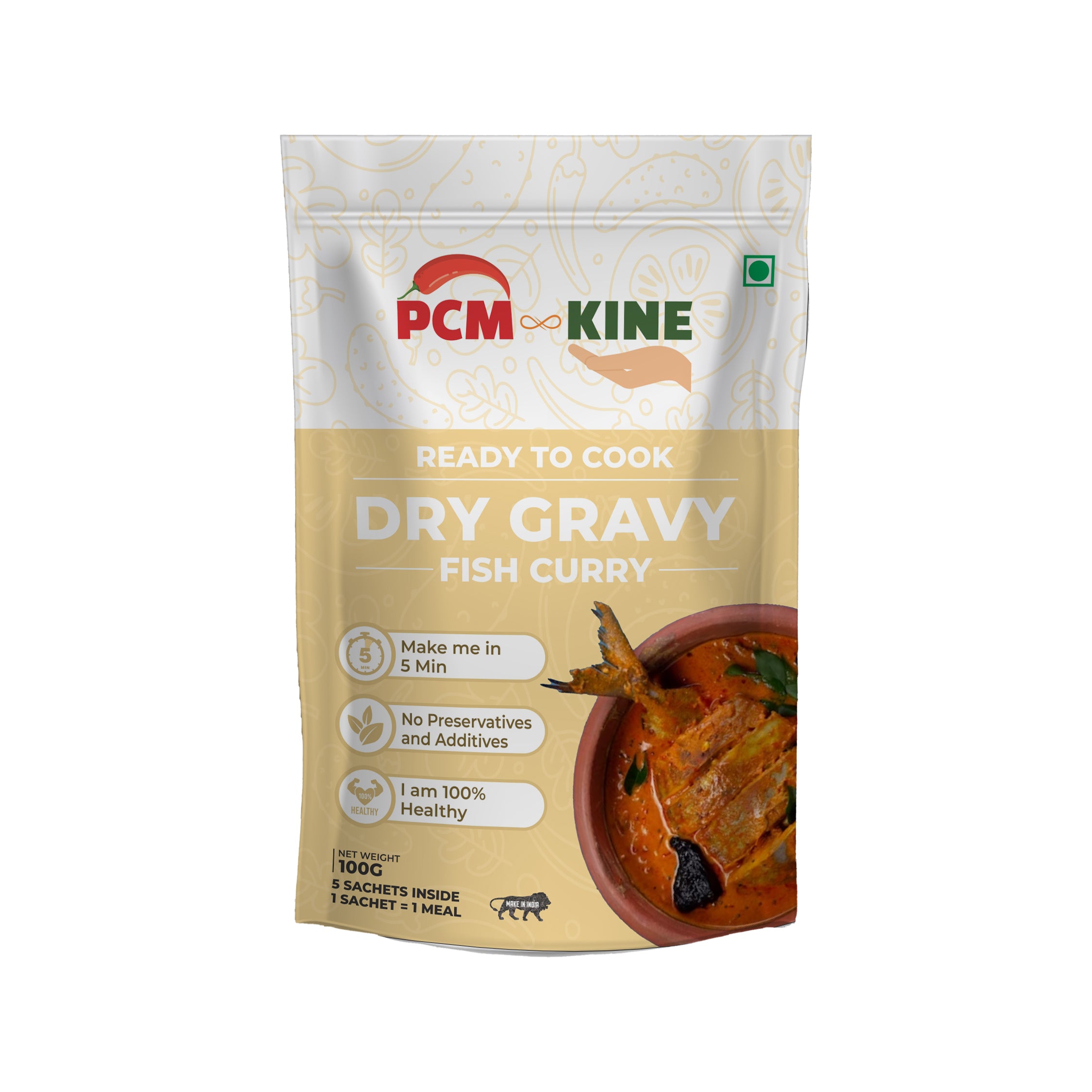 PCM KINE Fish Curry Dry Gravy Mix