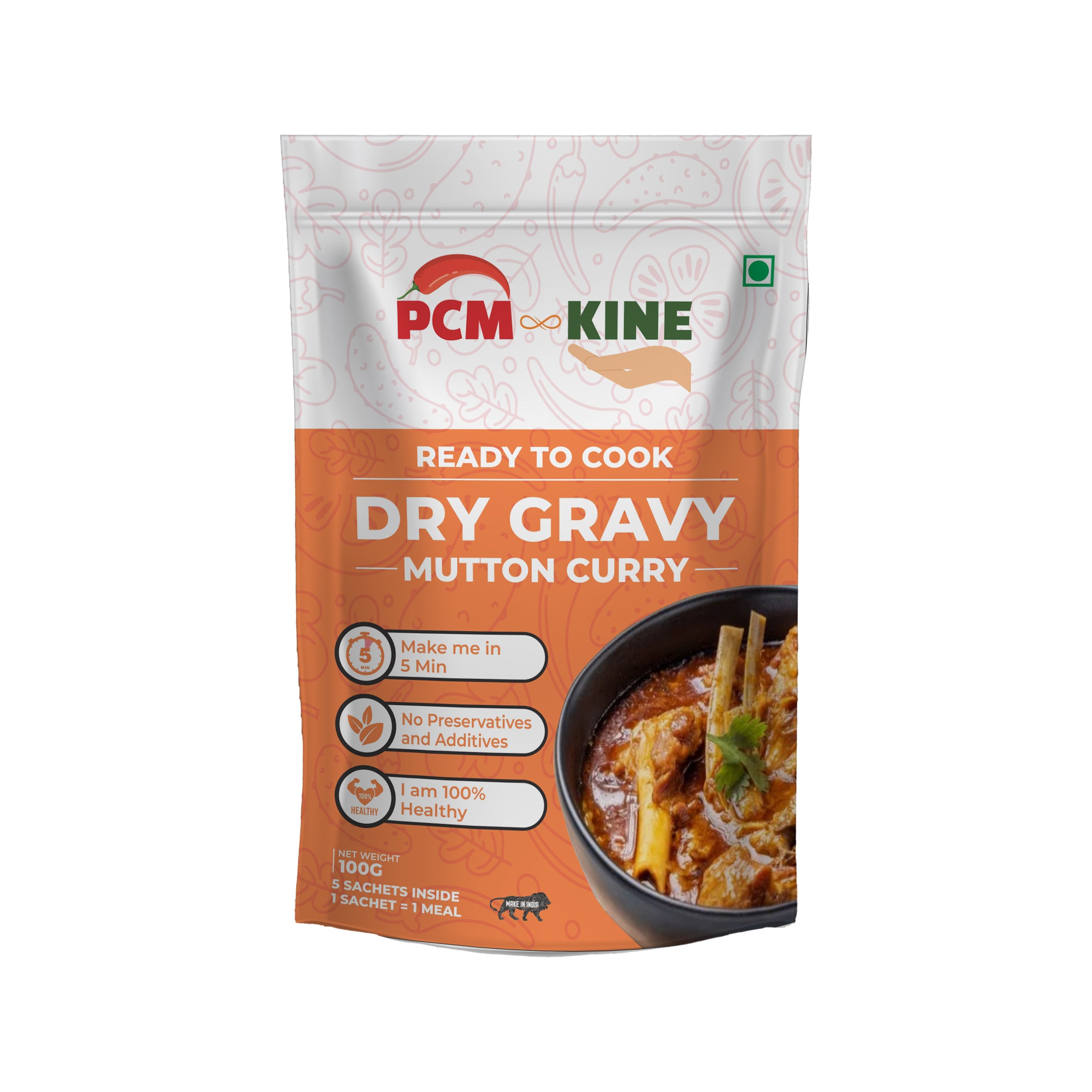 PCM KINE Mutton Curry Dry Gravy Mix