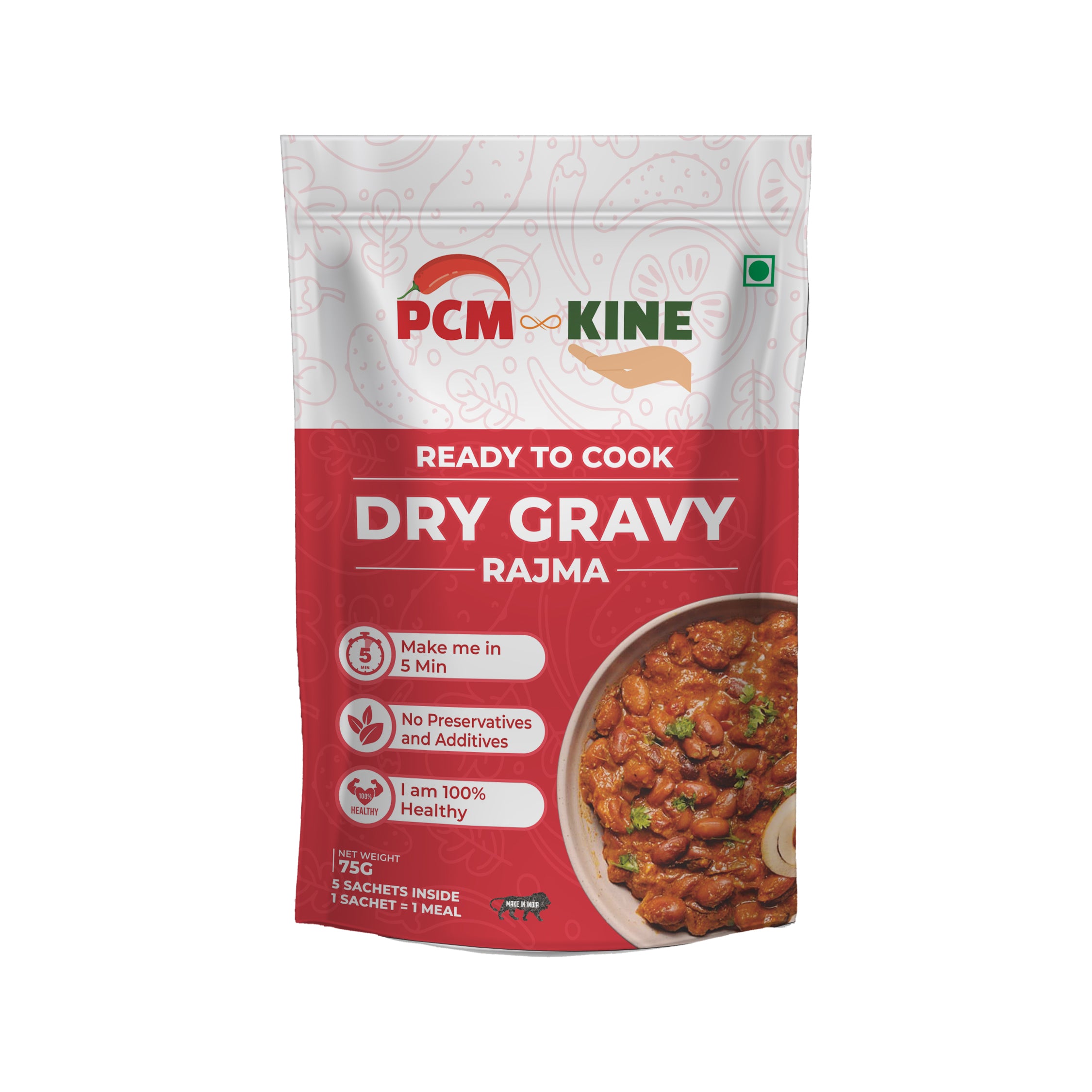 PCM KINE Rajma Dry Gravy Mix