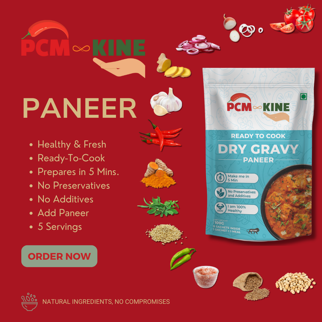 PCM KINE Paneer Dry Gravy Mix