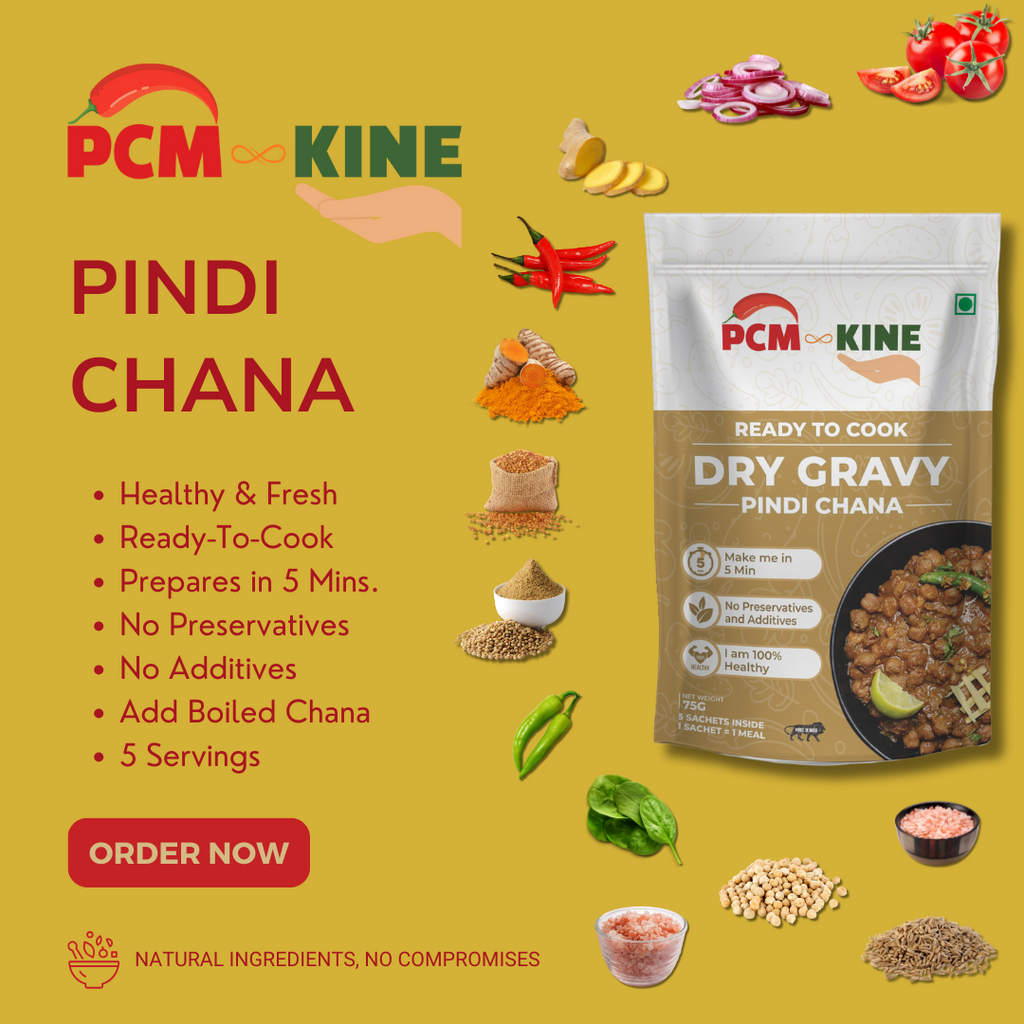 PCM KINE Pindi Chana Dry Gravy Mix