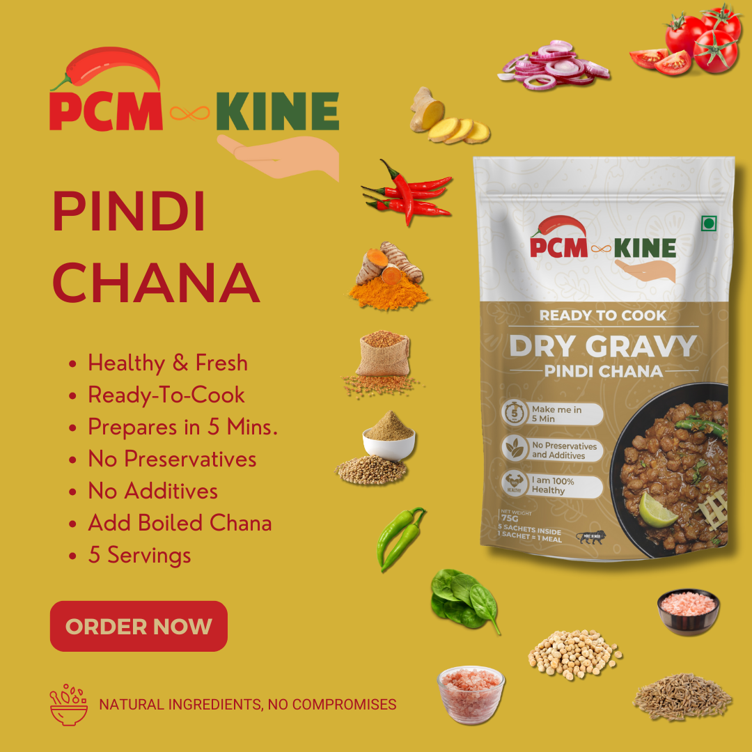 PCM KINE Pindi Chana Dry Gravy Mix
