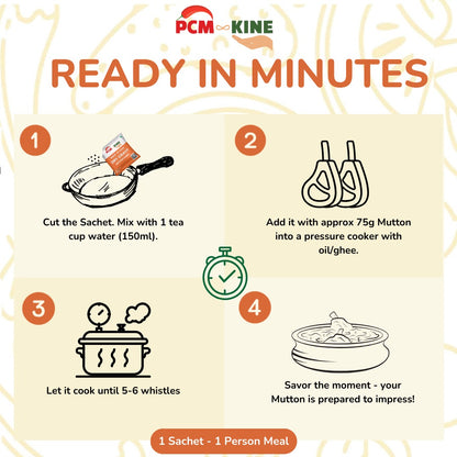 PCM KINE Mutton Curry Dry Gravy Mix
