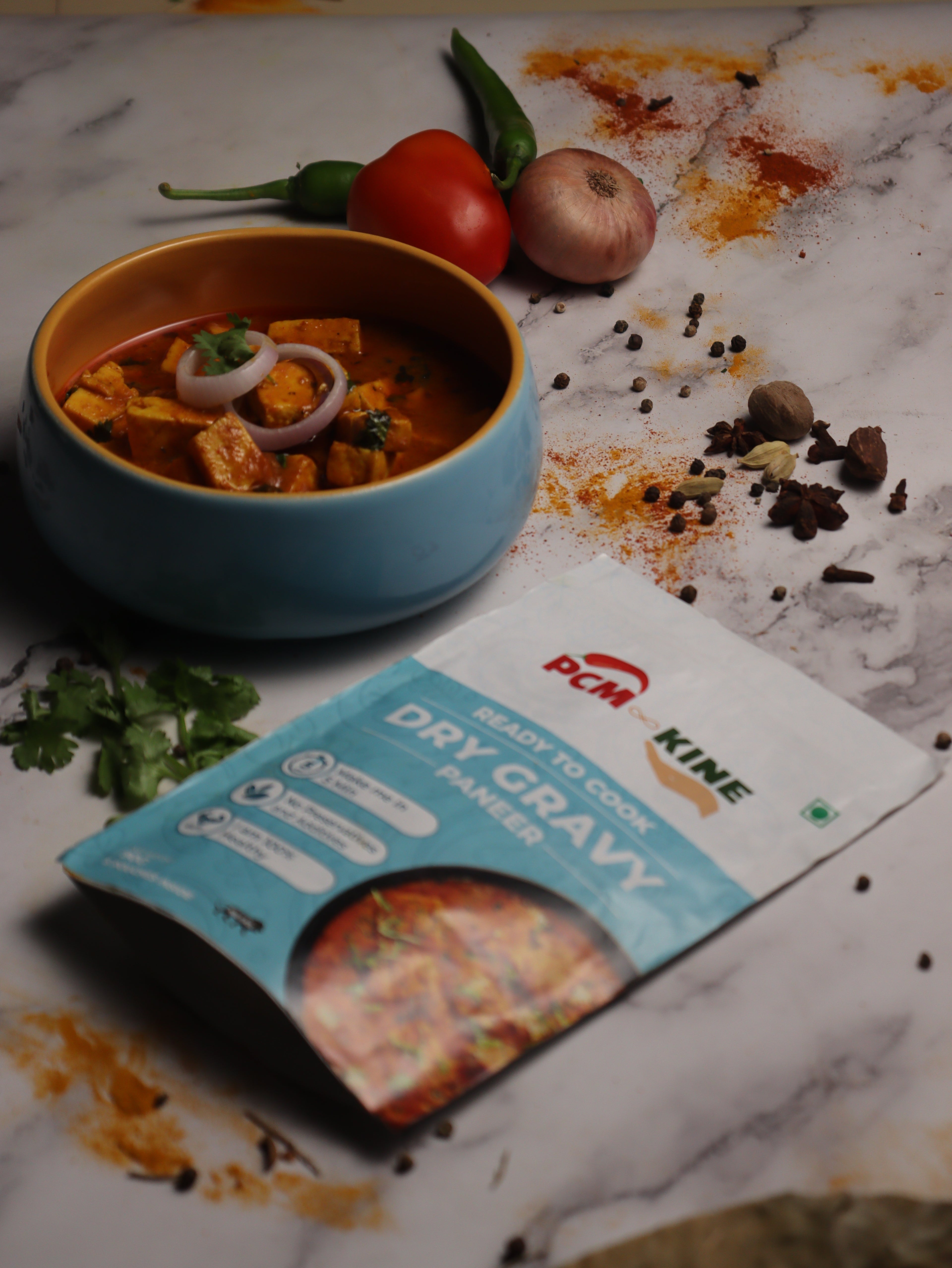 PCM KINE Paneer Dry Gravy Mix