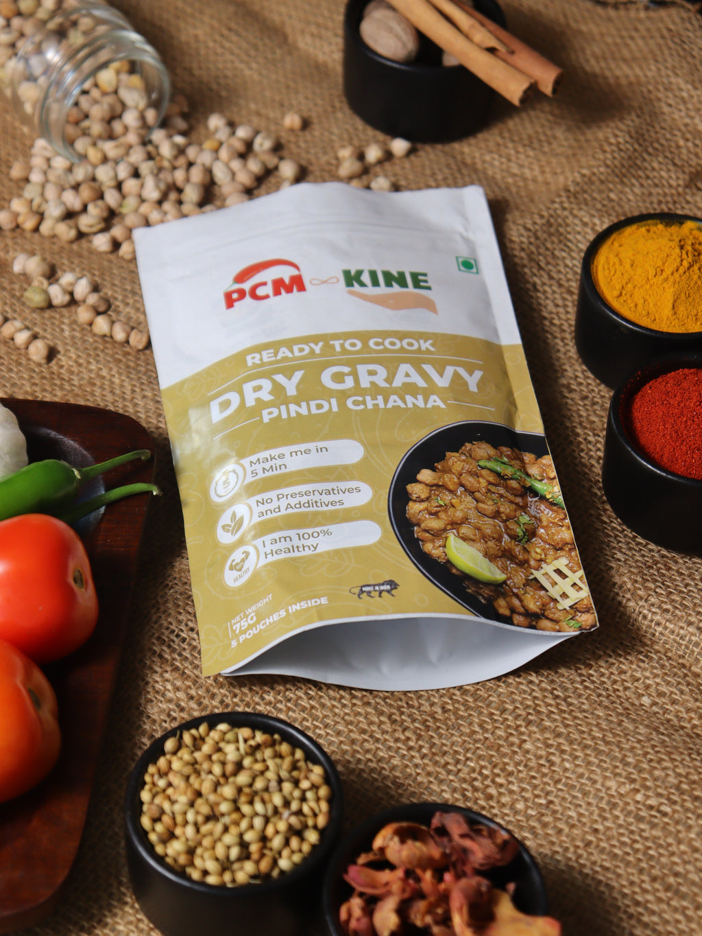 PCM KINE Pindi Chana Dry Gravy Mix