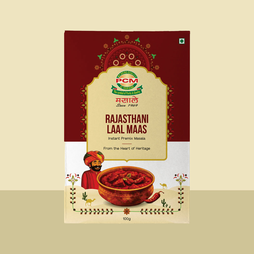 PCM Masale, Rajasthani Laal Maas, Instant Premix Masala