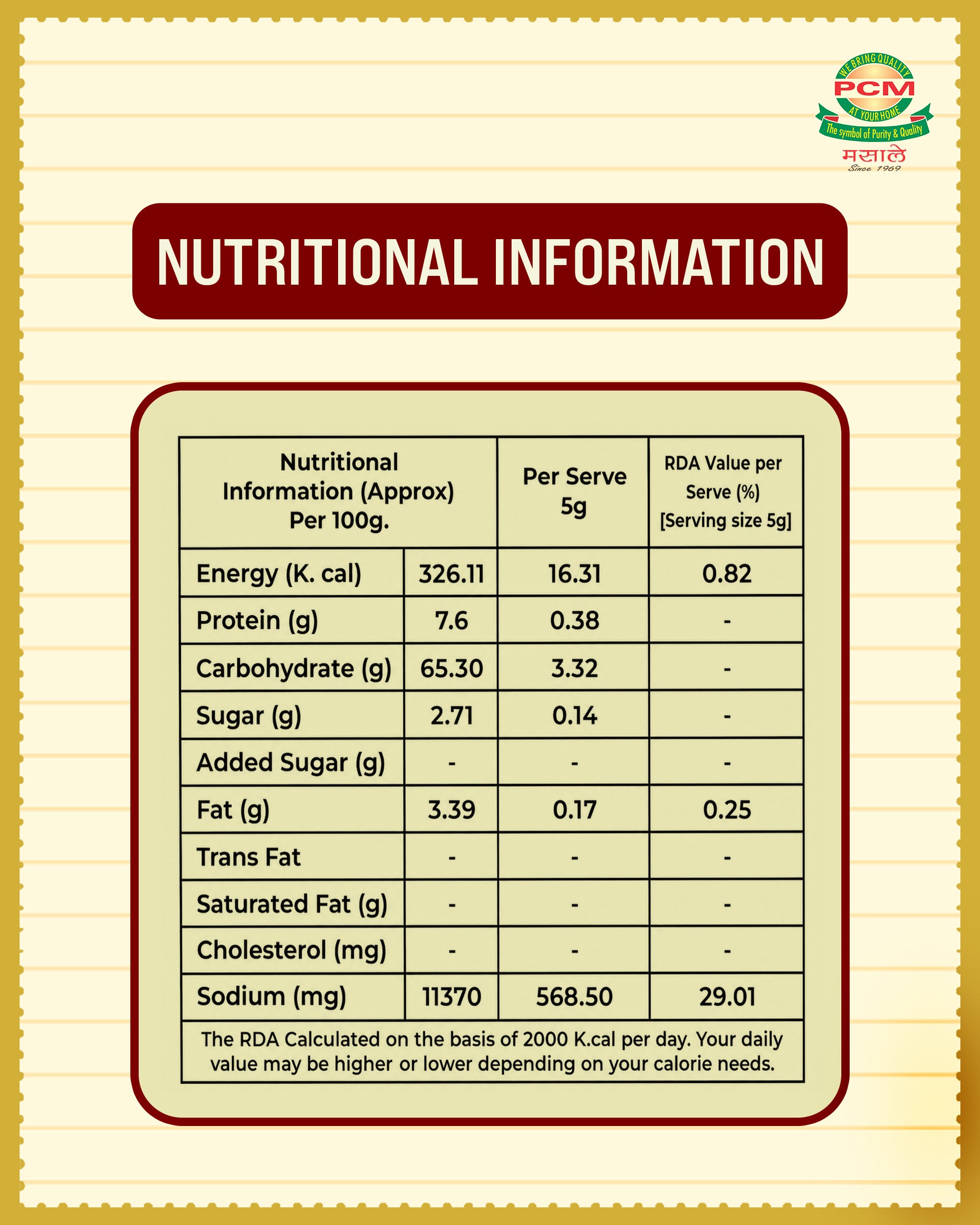 PCM Noorani Masala