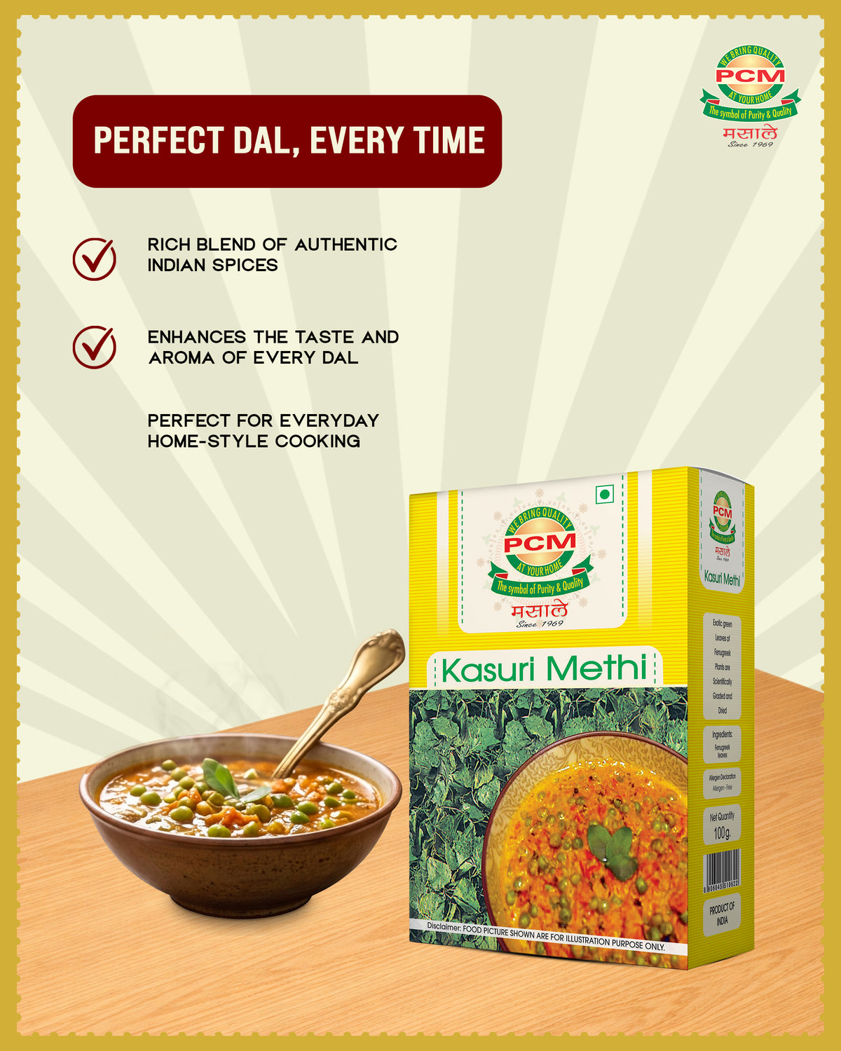 PCM Masale Kasuri Methi