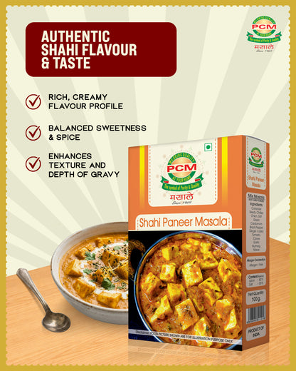 PCM Masale Shahi Paneer Masala