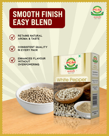 PCM Masale White Pepper Powder