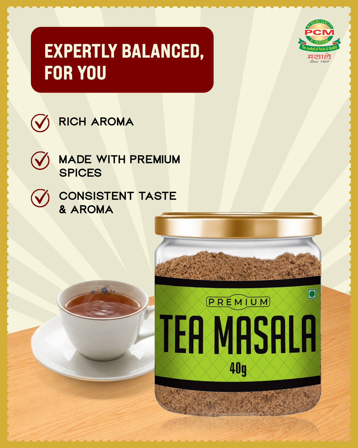PCM Premium Tea Masala