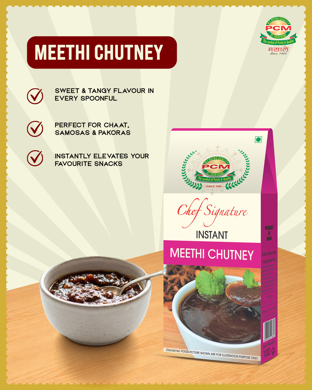 PCM Meethi Chutney Powder