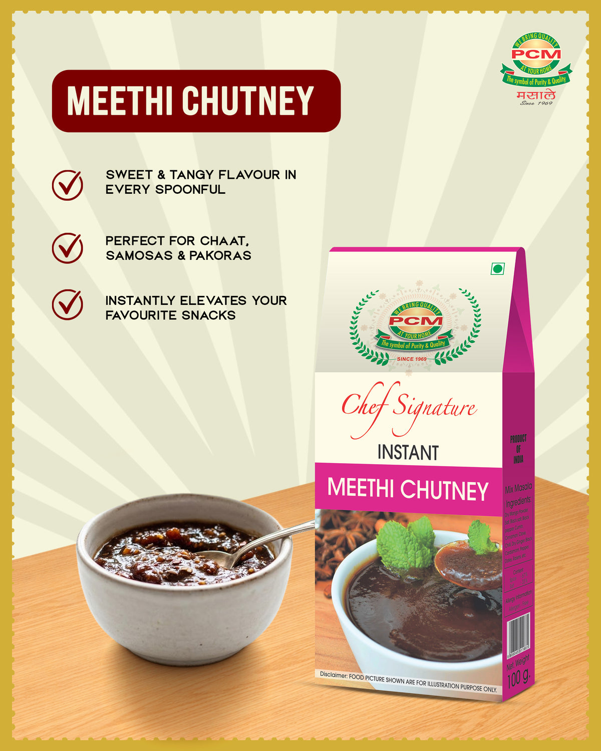 PCM Meethi Chutney Powder