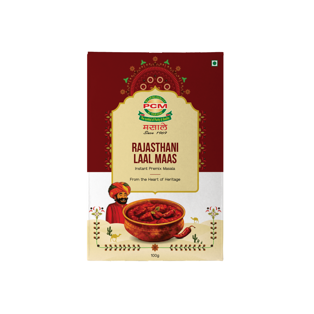 PCM Masale, Rajasthani Laal Maas, Instant Premix Masala