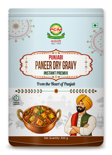 Punjabi Paneer Dry Gravy