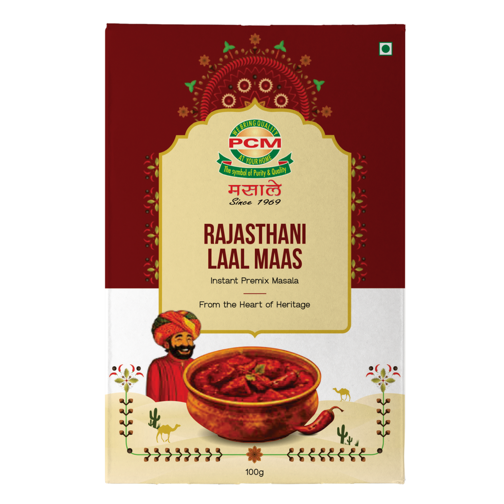 PCM Masale, Rajasthani Laal Maas, Instant Premix Masala